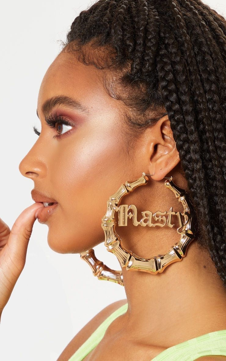 Custom Bamboo Earrings